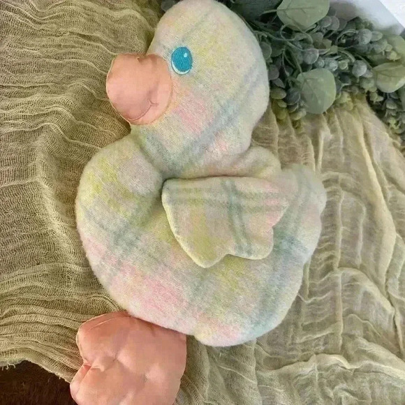 Playskool Hasbro‎ 1987 Snuzzles blankies Pillows Duck Baby Stuffed Plush 5402 - Picture 2 of 8